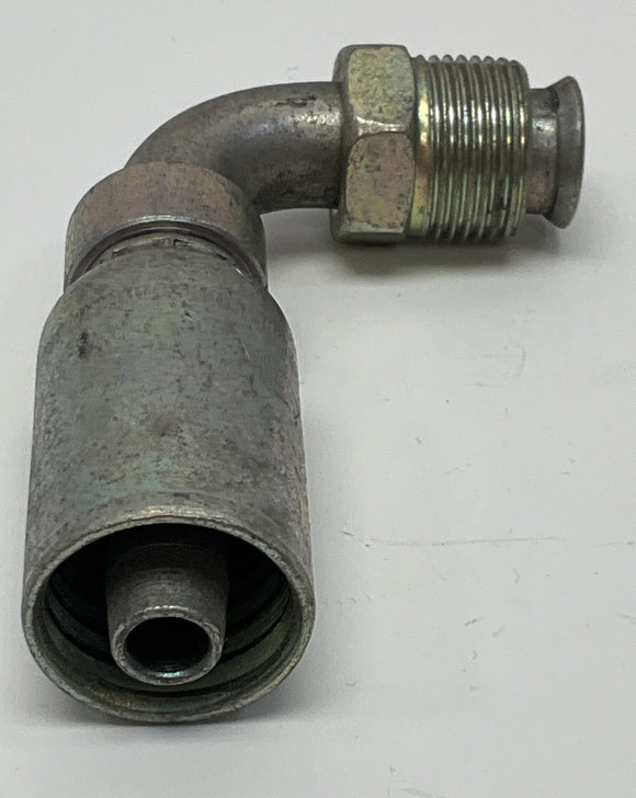 Kurt Hydraulics MIX90-06-08 3/8" Hose ID X Male SAE Inverted Flare 90° Elbow