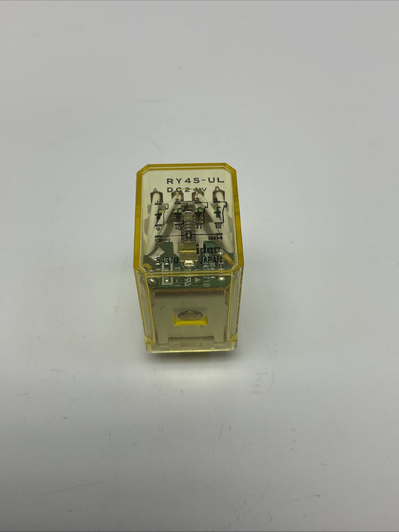 Idec RY4S-UL-DC24V  14-Pin Relay 240V, 5-Amps 24VDC Coil