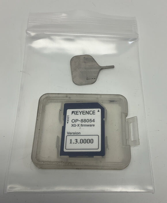 Keyence OP-88054 XG-X Firmware Version 1.3.0000