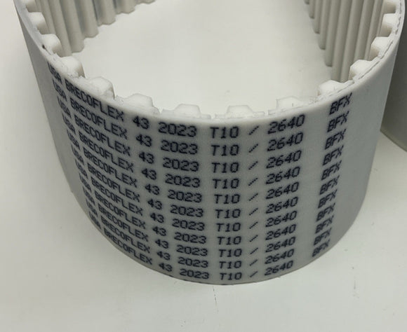 Brecoflex 50-T10/2640 BFX Polyurethane Timing Belt T10/2640