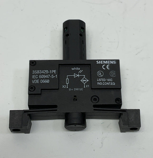 Siemens 3SB3420-1PE White LED Lamp Module