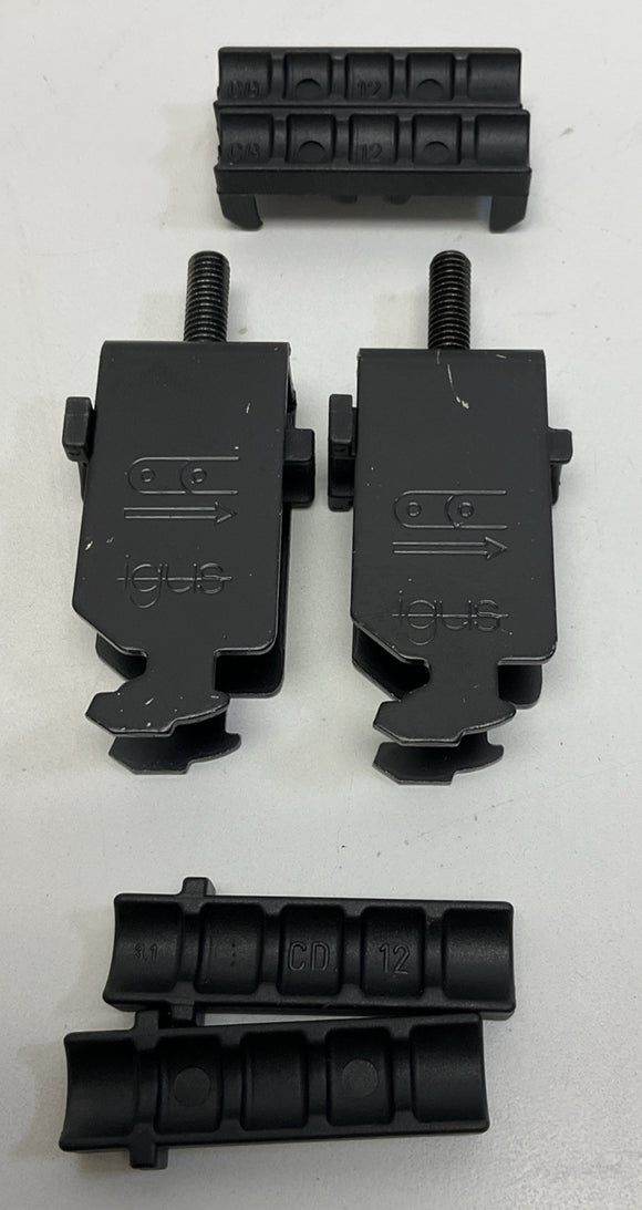 Igus CFX-12-2  2-Pack Steel Strain Relief Clamps  489-018