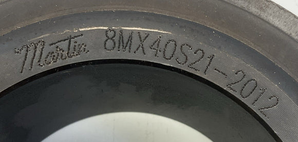 Martin 8MX40S21-2012 Timing Belt MPC Sprocket, 40 Teeth, 21mm