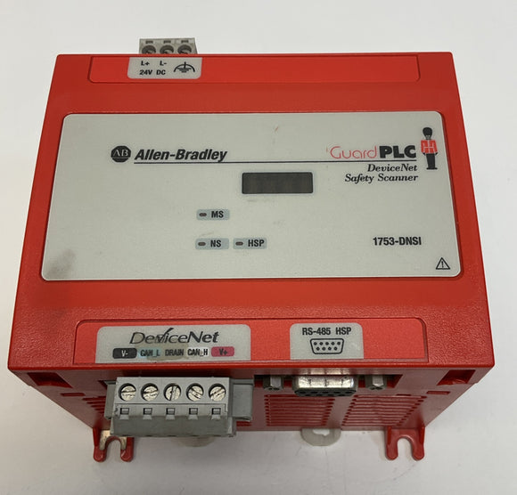 Allen Bradley 1753-DNSI Guardplc DeviceNet Safety Scanner f/w rev 1.002