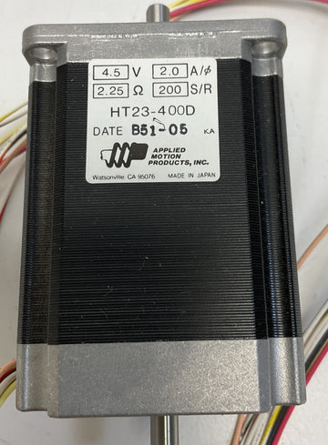 Applied Motion Products HT23-400D 2 Shaft Stepper Motor 4.5 Volts, 2.25 Ohms - 0