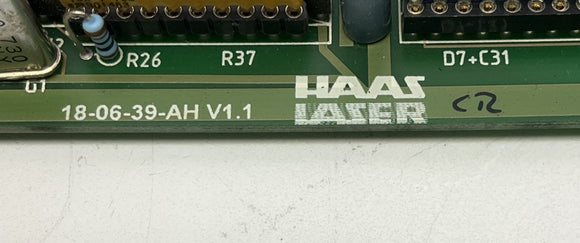 Haas Laser Trumpf 18-06-39-AH V1.1 Temperature Control Card