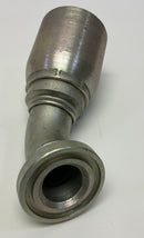 Kurt Hydraulics C6145-20-20-JJ 1-1/4" Hose Barb X 1-1/4" Code 61 Flange 45°-6