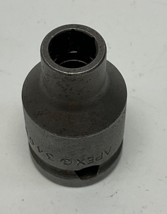 Apex 3409 9/32" 6-Point Thin Wall Impact Socket 3/8" Square Drive