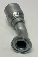 Kurt Hydraulics C6145-24-24-W 1-1/2" ID Hose X 1-1/2" Code 61 Flange 45° Fitting-6
