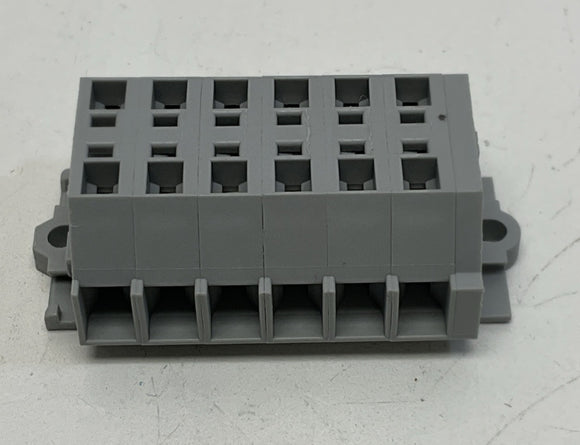 Wago 261-106 2-Conductor, 6-Pole Terminal Strip without Push-Buttons