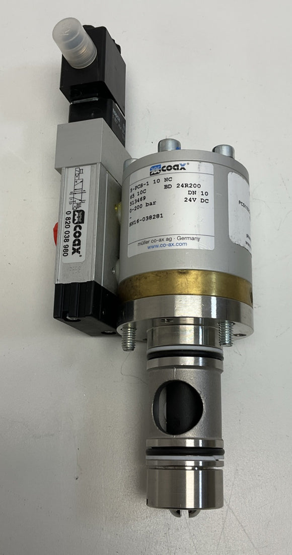 Coax Wax Valve PCS1102CX200TKXXB2OVCXXP1 24 VDC