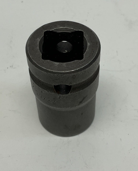 Apex 5419-D 19/32" Thin Wall Impact Socket 1/2" Square Drive, 12-Point