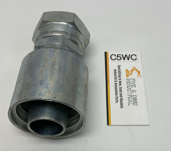 Kurt Hydraulics F-BSPX-20-20-W 1-1/4" Hose ID X 1-1/4 Female British Pipe Swivel