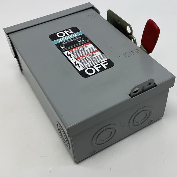 Siemens GF221NR General Duty Safety Safety Switch, 30-Amp, 2-Pole,  240V