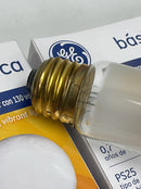 GE 73790 300-Watt Frosted Medium Base Light Bulbs 3-Pack 300M/IF/130V-PK3-4