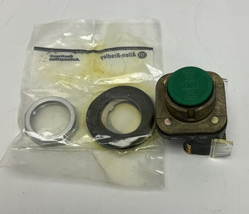 Allen Bradley 800T-A1A Green Push Button 1-NO, 1NC - 0