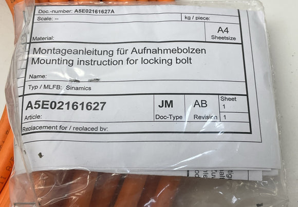 Siemens 6FX8002-5CS01-1CD0 Power Cable  23M