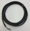Lumberg RKMV-4-225/5M Female Single End Cable, M8, 4-Pole 5-Meter-5