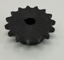 Tsubaki H40B15F-1/2 #40 Chain Finished Bore Sprocket 1/2" Bore, 15 Teeth-2