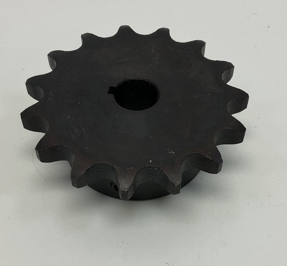 Tsubaki H40B15F-1/2 #40 Chain Finished Bore Sprocket 1/2" Bore, 15 Teeth