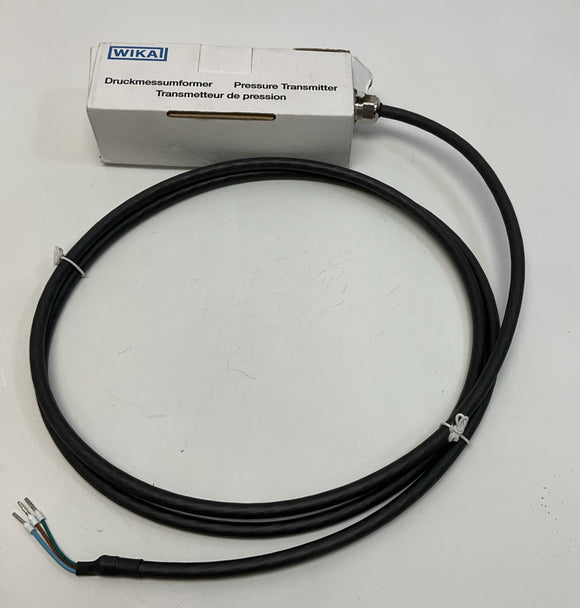 Wika Pressure Transmitter N-10 4-20MA DC 10-30V 1/4 NPT 4348326