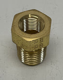 Parker 209P-4-2 Hex Bushing Brass, 1/8 x 1/4" NPT 5-Pack-6