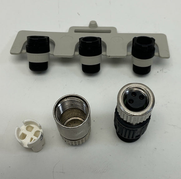 Allen Bradley 889P-F3DC-H 3-Pin Field Connector, Pico, Female, Straight