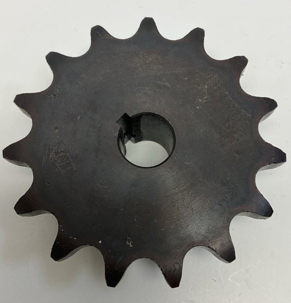 Tsubaki H40B15F-1/2 #40 Chain Finished Bore Sprocket 1/2" Bore, 15 Teeth