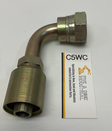 Kurt Hydraulics F-DH9012-20-30-W 3/4″ Hose ID x M30 x 2.0 DIN Heavy Universal