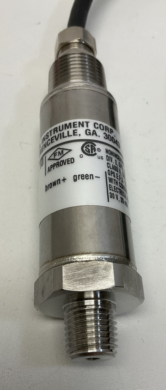 Wika Pressure Transmitter N-10 4-20MA DC 10-30V 1/4 NPT 4348326