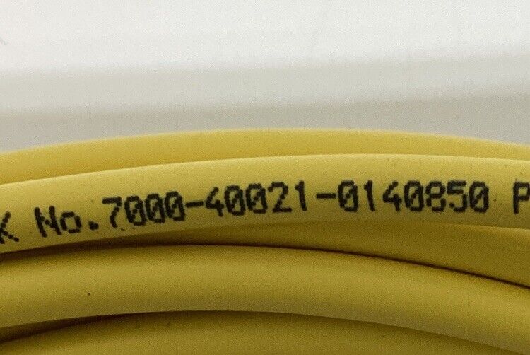 Murr 7000-40021-0140850 M12, 4-Pole, Male/Female Cable 8.5M (YE256)