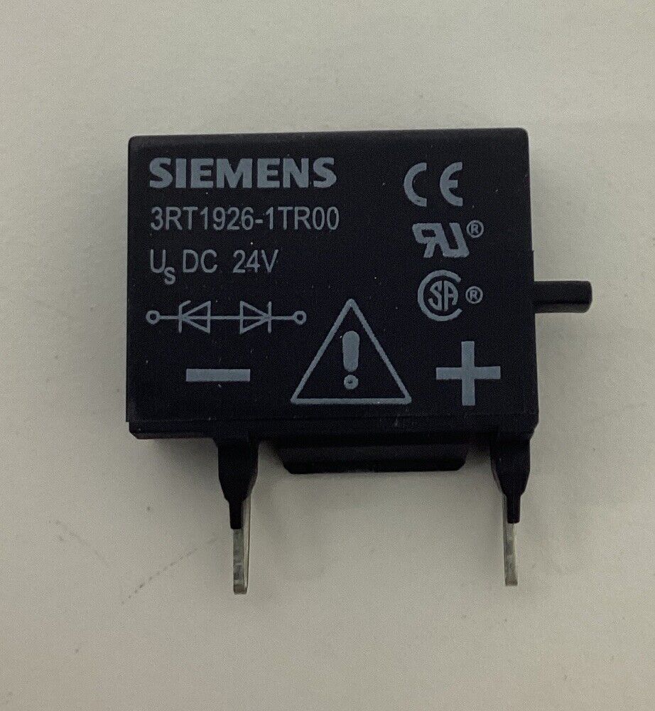 Siemens 3RT1926-1TR00 24VDC Surge Suppressor (RE102) - 0