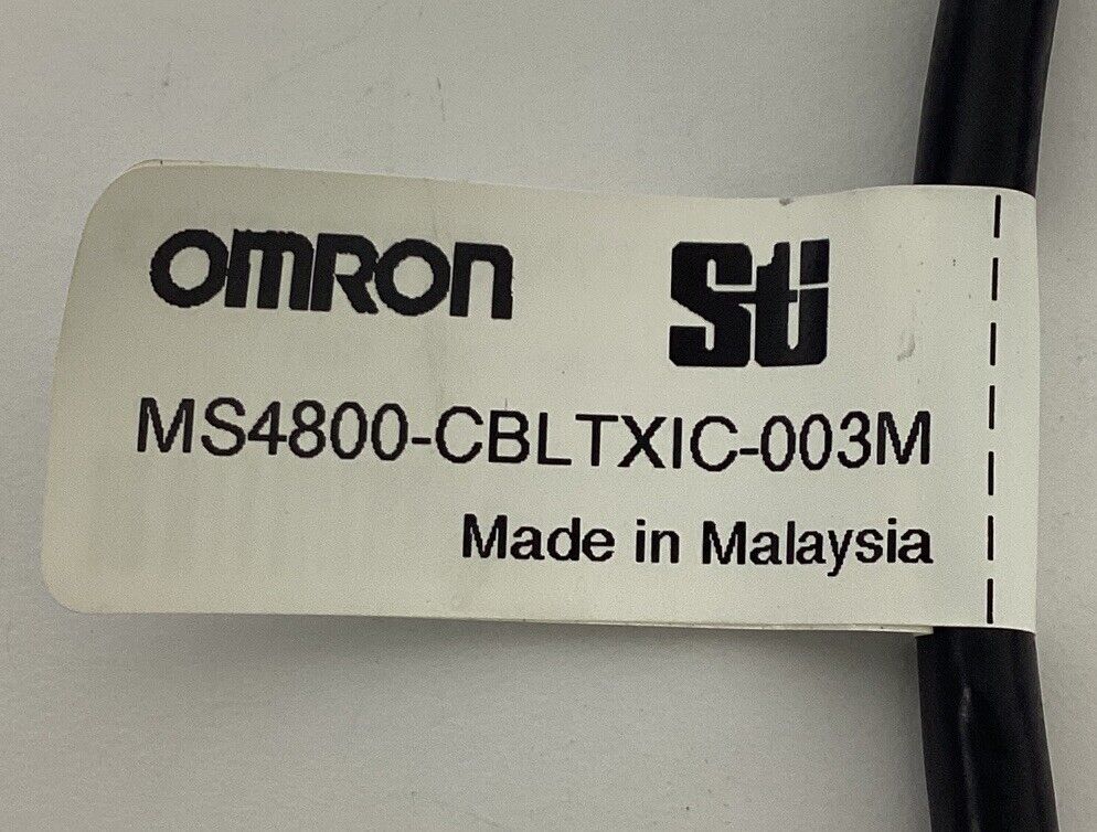 Omron STI 60726-0003 / MS4800-CBLTXIC-003M Light Curtain Cable (YE248) - 0