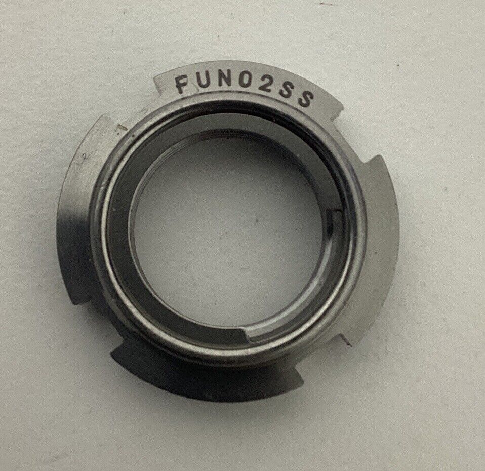 Misumi FUNT15 3-Pack Bearing Nut 15x1.0 (RE122) - 0