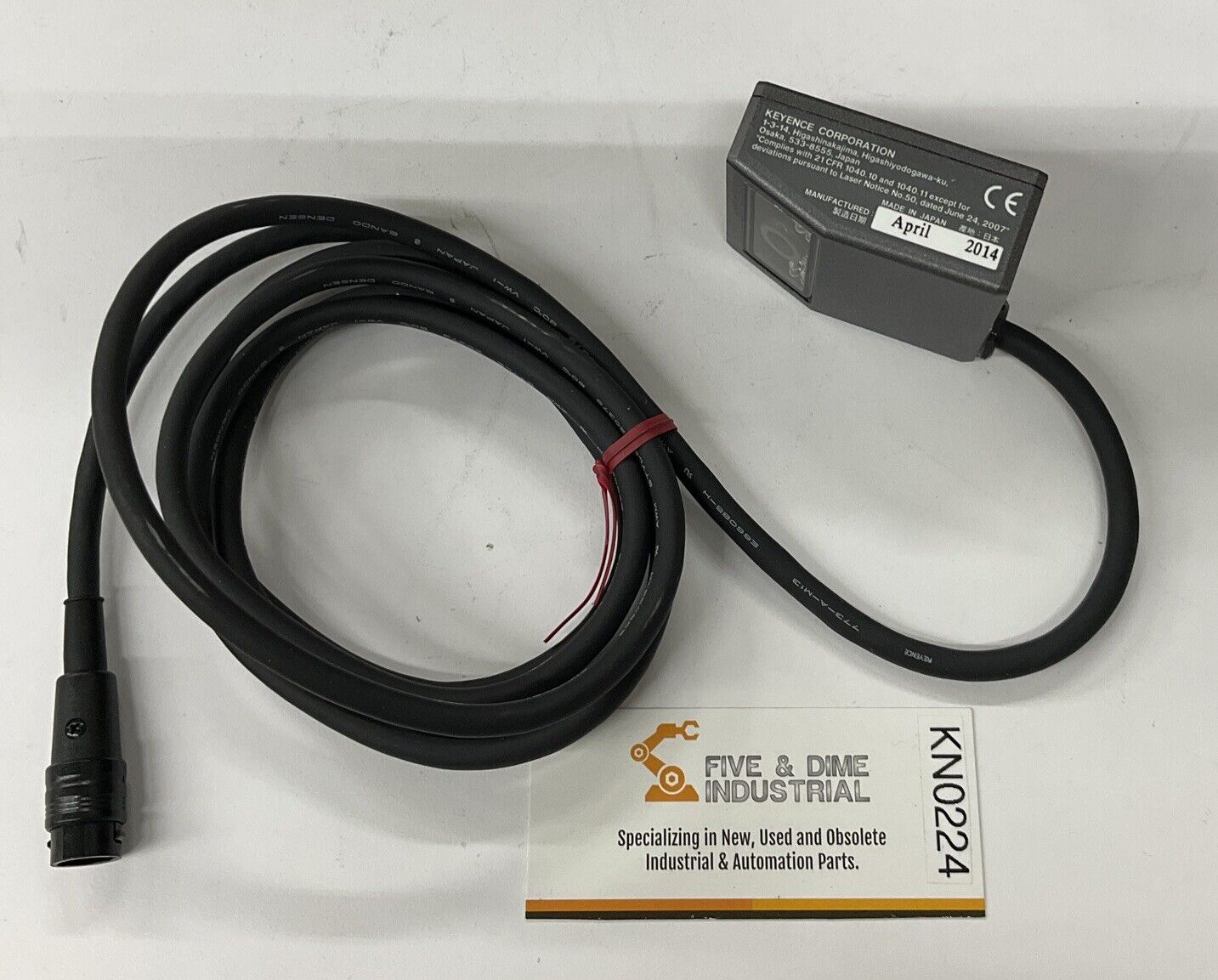 Keyence SR510 Barcode Scanner Sensor Head Reader 2D (BL167)