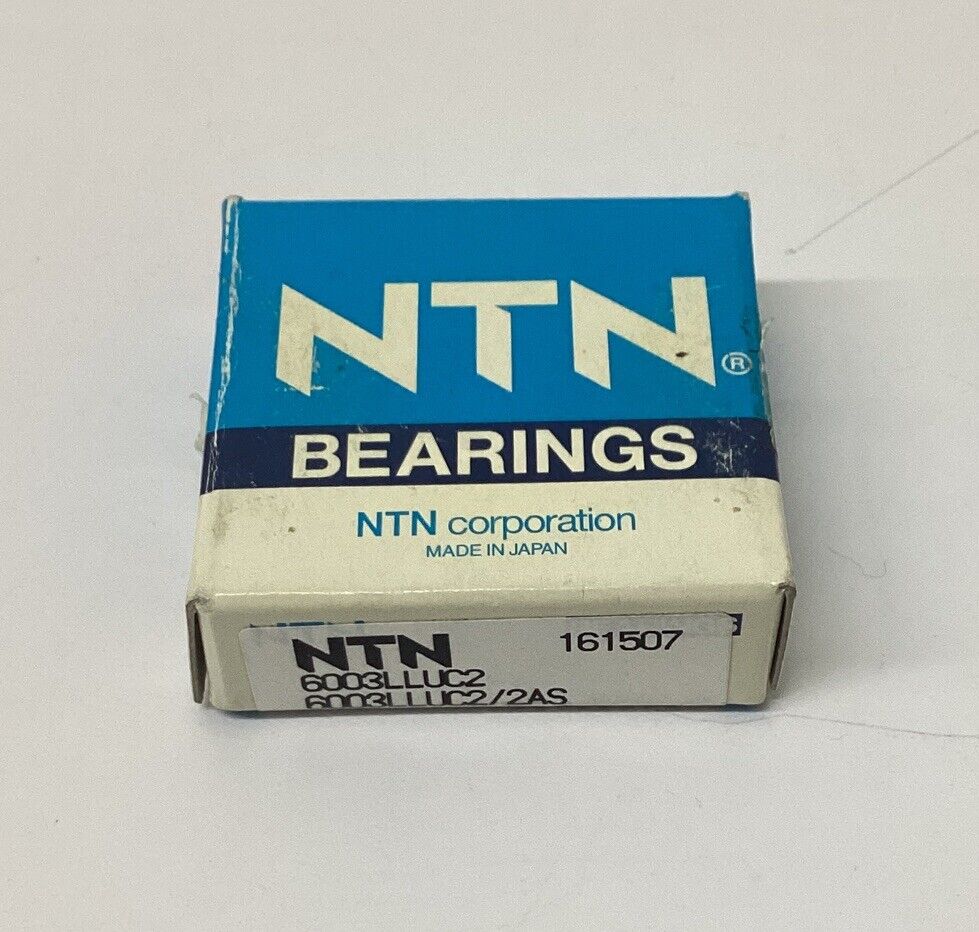 NTN 6003LLUC2 Sealed Roller Bearing 6003LLUC2/2AS (RE102)